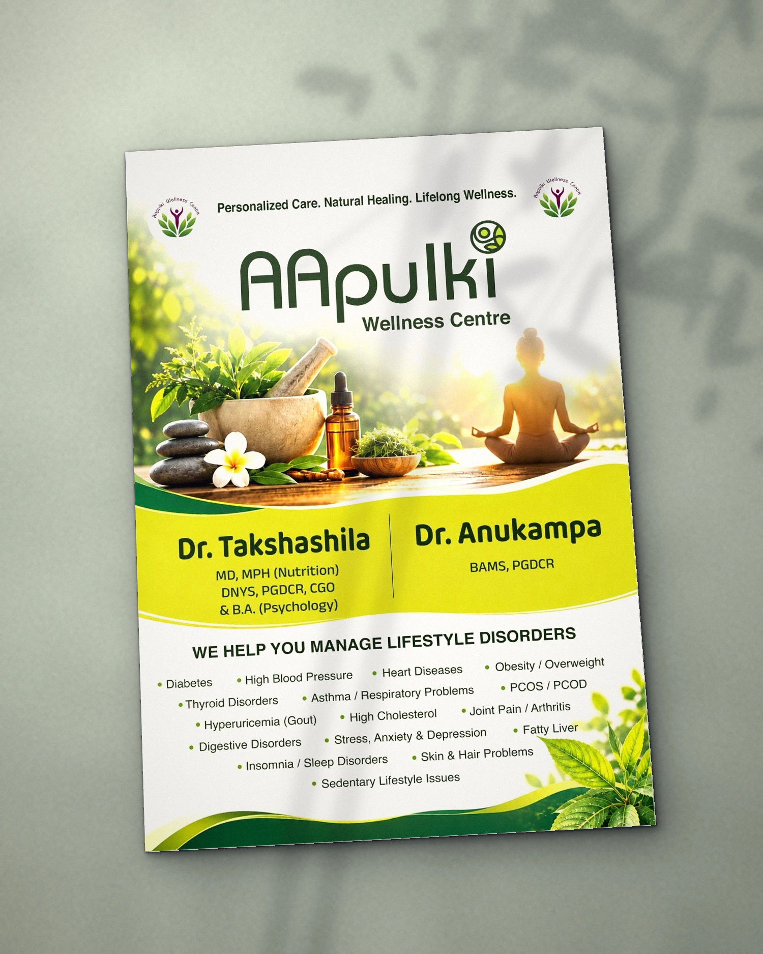AApulki Wellness Centre flyer