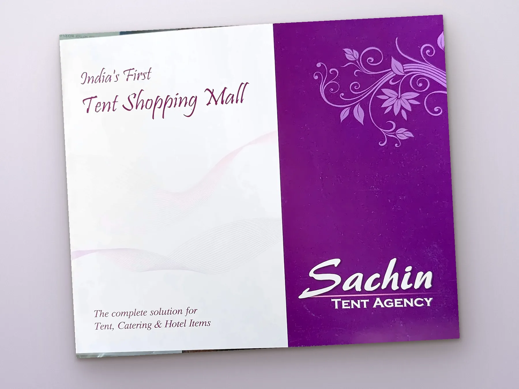 Sachin Tent Agency folder